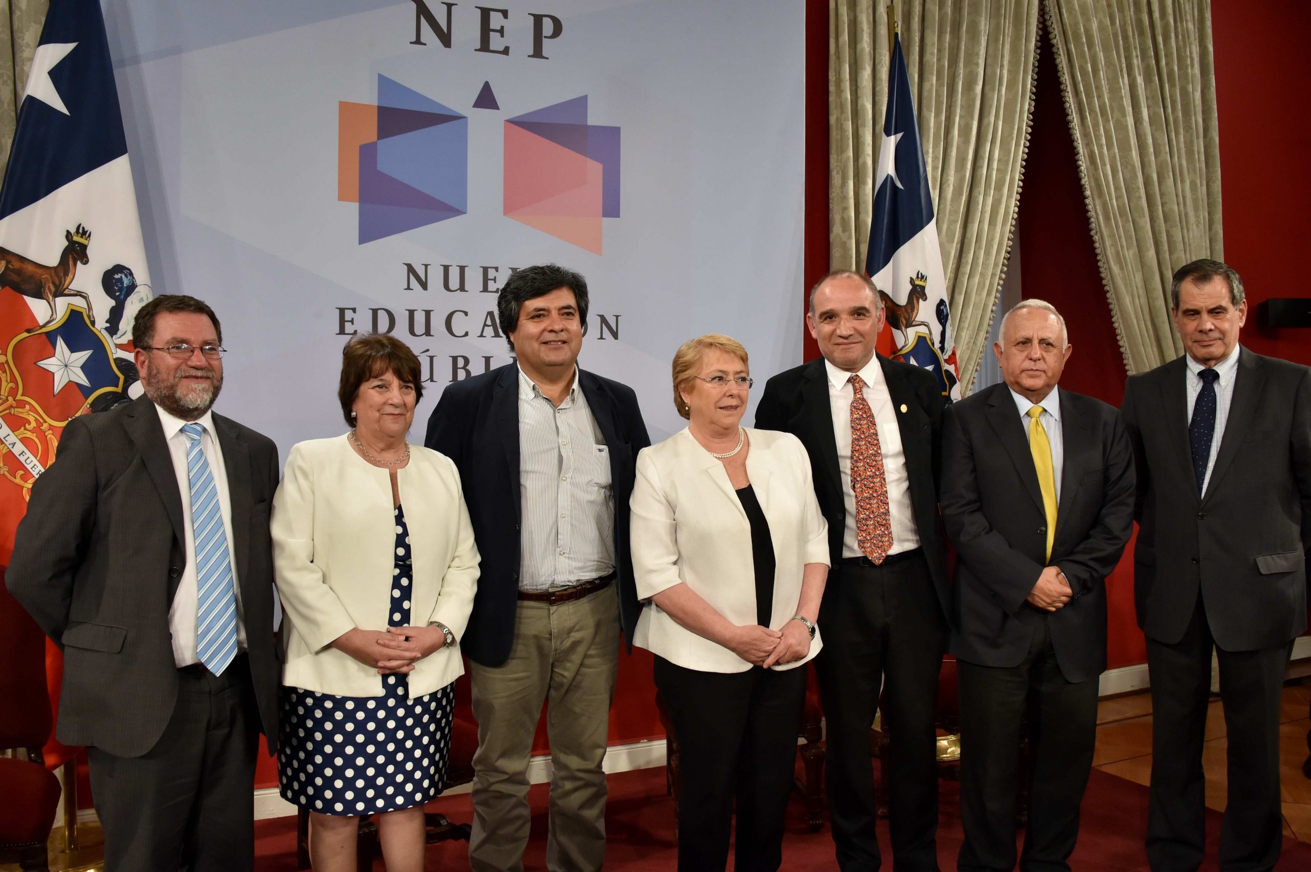 Presidenta Michelle Bachelet nombra a los primeros directores de la Nueva Educación Pública