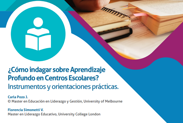 Artículo de interés “¿Cómo indagar sobre aprendizaje profundo en centros escolares?”